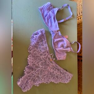 Savage X Fenty Set 1x panties 36c bra